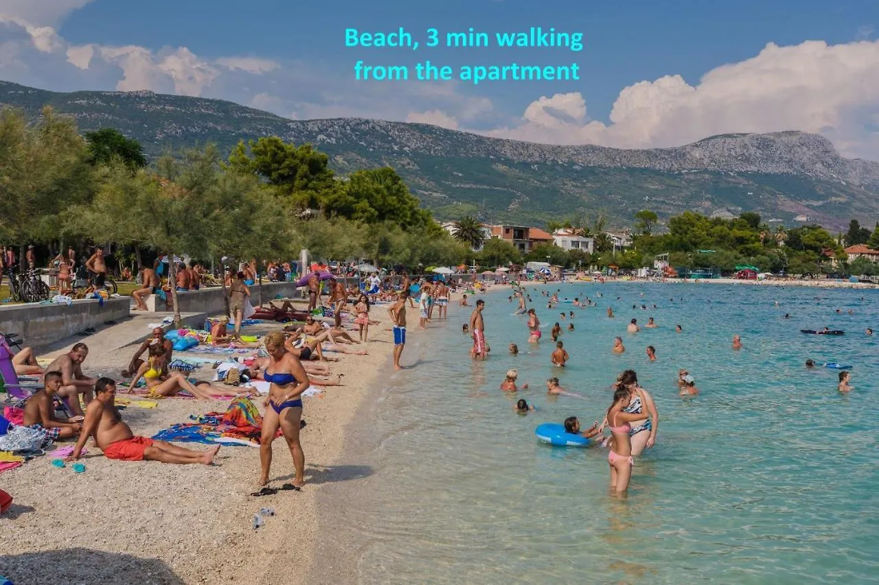 Lägenhet A2 - Spacious Apt On Seafront With The Sea View Kaštela Kroatien